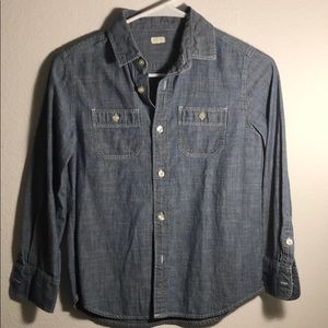 Boys crew cuts button up
